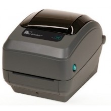 Imprimanta de etichete Zebra GX430T, USB, Ethernet, dispenser