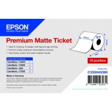 Role etichete Epson Ticket Roll, hartie premium mata, 102mm x 50m