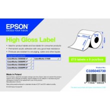Role etichete Epson, hartie jetgloss, 105mm x 210mm, 273 et./rola