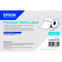 Role etichete Epson, hartie premium mat, 203mm x 60m