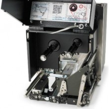 Imprimanta de etichete Zebra ZE500-4, 300DPI, Ethernet, USB, dispunere stanga