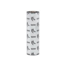 Ribon etichete Zebra 3200 Performance Wax/Resin, 110 mm x 50 m, 03200BK11005