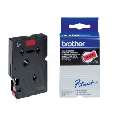 banda-de-etichete-brother-9mmx77m-negru-pe-rosu-tc491