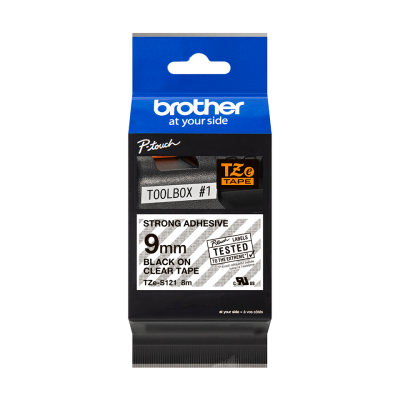 banda-de-etichete-brother-9mmx8m-negru-pe-transparent-tzes121