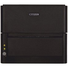 Imprimanta etichete Citizen CL-E300, Direct Termic, Ethernet, Heavy Duty Cutter, neagra